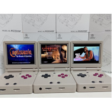 Ретро ігрова приставка Anbernic RG35XXSP Grey 64GB 8000 ігор GameBoy