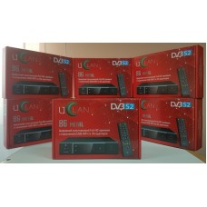 Спутниковый Mpeg4 тюнер ресивер приставка UCLAN B6 Metal Mpeg4 (U2C B6 Metal)